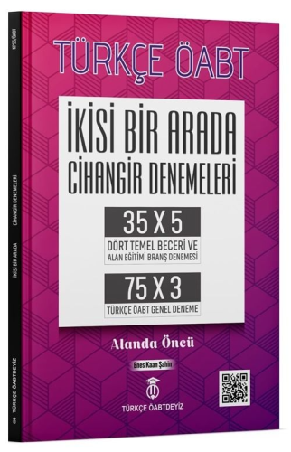 Türkçe ÖABTDEYİZ ÖABT Türkçe Öğretmenliği İkisi Bir Arada Cihangir Den