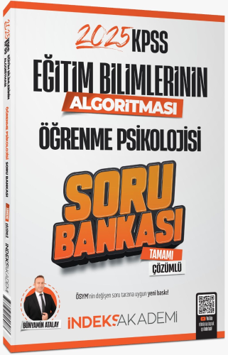 İndeks Akademi 2025 KPSS Eğitim Bilimlerinin Algoritması Öğrenme Psiko