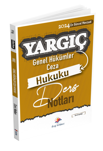 Dizgi Kitap Yayınları 2024 Yargıç Hakimlik ve HMGS Ceza Hukuku Genel H