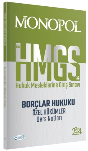 HMGS Borçlar Hukuku Özel Hükümler Ders Notları Komisyon