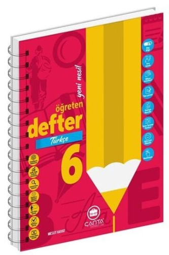 Çanta Yayınları 6. Sınıf Türkçe Öğreten Defter Mesut Hayat