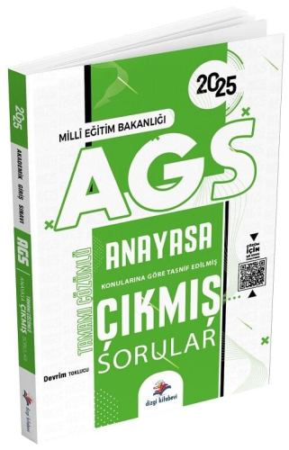 Dizgi Kitap Yayınları 2025 MEB AGS Tamamı PDF Çözümlü Anayasa Çıkmış S