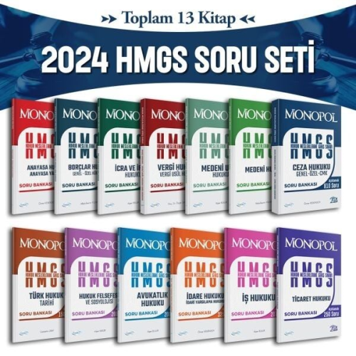 HMGS Soru Bankası 13'lü Set Komisyon