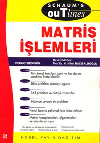 Schaum 's Matris İşlemleri Richard Bronson