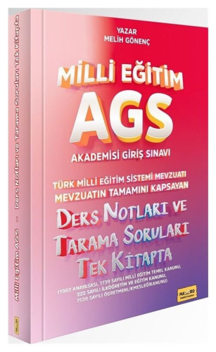 MEB-AGS Hazırlık, - Makro Kitap - Makro Kitap 2025 MEB-AGS Türk Milli 