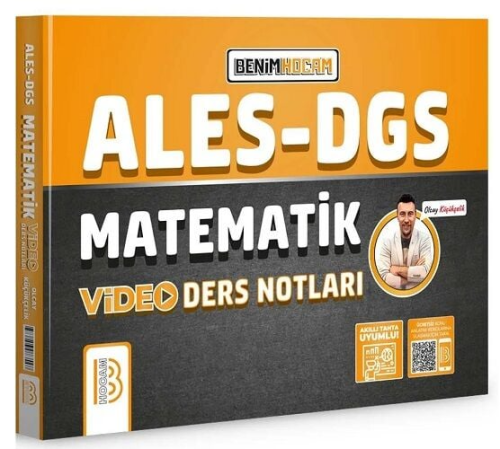 Benim Hocam Yayınları 2025 ALES DGS Matematik Video Ders Notları Olcay