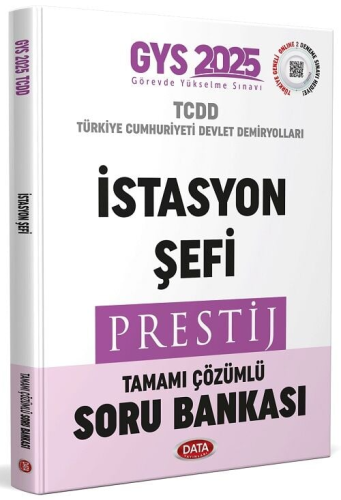 Data Yayınları 2025 TCDD GYS İstasyon Şefi Prestij Tamamı Çözümlü Soru