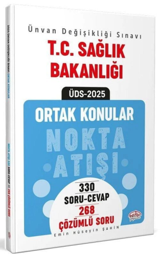 Editör Yayınları 2025 T.C. Sağlık Bakanlığı Unvan Değişikliği Sınavı O