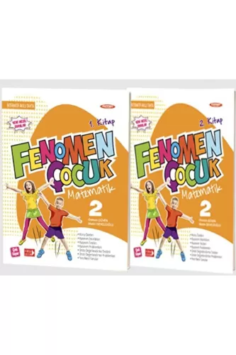 Fenomen Çoçuk 2. Sınıf Matematik 1. ve 2. Kitap Metin Develioğlu