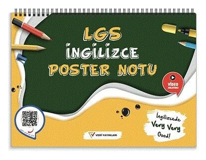 Veri Yayınları 8. Sınıf LGS İngilizce Poster Notu Komisyon