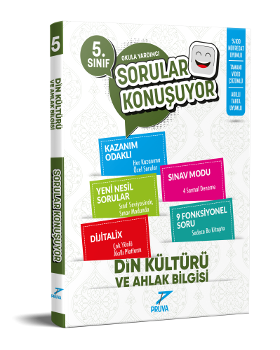 Pruva Akademi 5. Sınıf Sorular Konuşuyor Din Kültürü ve Ahlak Bilgisi