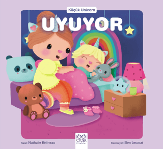 Küçük Unicorn Uyuyor Nathalie Belineau