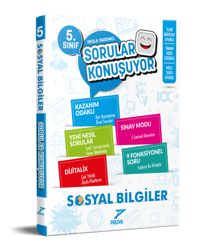 Pruva Akademi 5. Sınıf Sorular Konuşuyor Sosyal Bilgiler