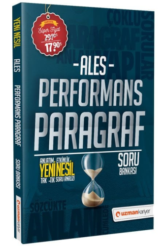 KELEPİR Uzman Kariyer Yayınları ALES Paragraf Performans Yeni Nesil So