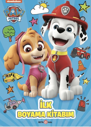 Paw Patrol İlk Boyama Kitabım Spin Master Paw