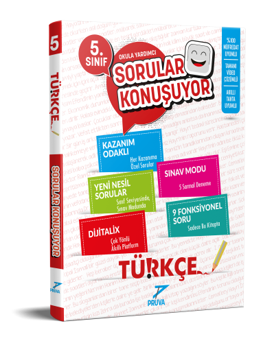 Pruva Akademi 5. Sınıf Sorular Konuşuyor Türkçe