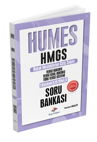 Dizgi Kitap Yayınları 2025 Humes HMGS Vergi Hukuku, Vergi Usul Hukuku,