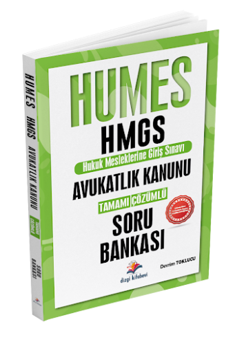 Dizgi Kitap Yyaınları 2025 Humes HMGS Avukatlık Kanunu Tamamı Çözümlü 