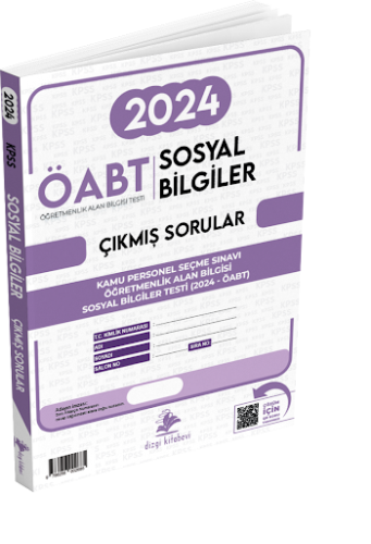 Dizgi Kitap Yayınları ÖABT Sosyal Bilgiler Video Çözümlü 2024 Sınavı T