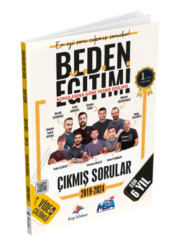 Dizgi Kitap Yayınları ÖABT Beden Eğitimi Öğretmenliği Son 5 Yıl Çıkmış