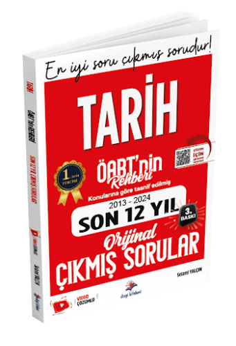 Dizgi Kitap Yayınları ÖABT Tarihin Rehberi Son 12 Yıl Çıkmış Sorular V