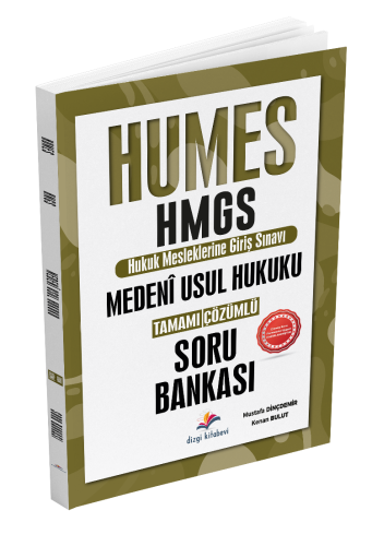 Dizgi Kitap Yayınları 2025 Humes HMGS Medeni Usul Hukuku Tamamı Çözüml