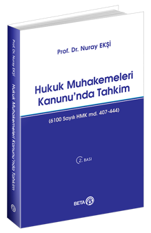 Hukuk Muhakemeleri Kanunu’nda Tahkim Nuray Ekşi