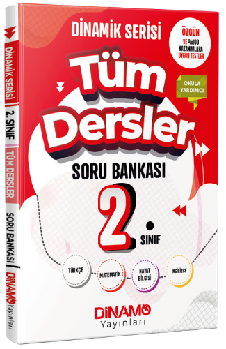 Dinamo Yayınları 2. Sınıf Tüm Dersler Dinamik Serisi Soru Bankası Ethe