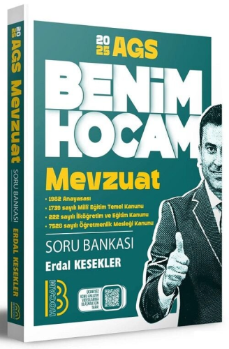 - Benim Hocam Yayınları - Benim Hocam Yayınları 2025 MEB-AGS Mevzuat S