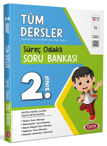 Data Yayınları 2. Sınıf Süreç Odaklı Tüm Dersler Soru Bankası Komisyon