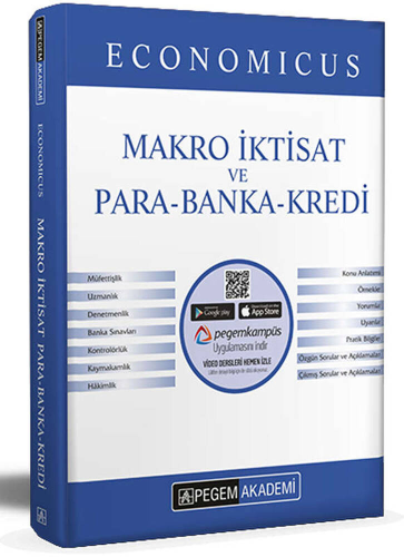 KAMPANYALI Pegem Yayınları 2022 KPSS A Grubu Economicus Makro İktisat 