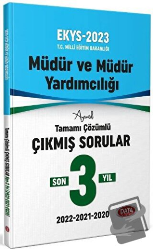 KELEPİR Data Yayınları 2023 MEB EKYS Müdür ve Müdür Yardımcılığı 4 Yıl