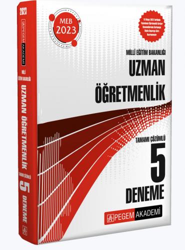 KELEPİR Pegem Yayınları 2023 Milli Eğitim Bakanlığı Uzman Öğretmenlik 