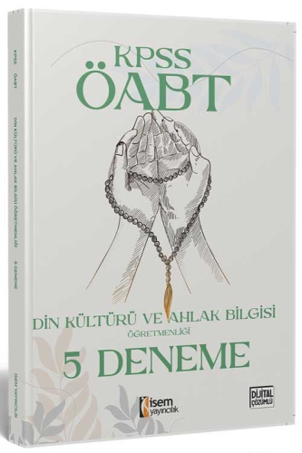 İsem Yayınları ÖABT Din Kültürü ve Ahlak Bilgisi Öğretmenliği 5 Deneme