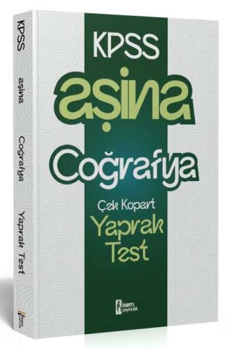 İsem Yayınları KPSS Coğrafya Aşina Yaprak Test Komisyon