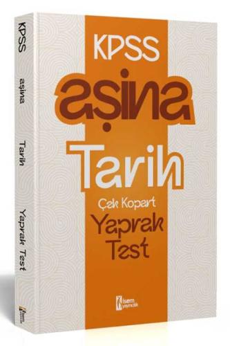 İsem Yayınları KPSS Tarih Aşina Yaprak Test Komisyon