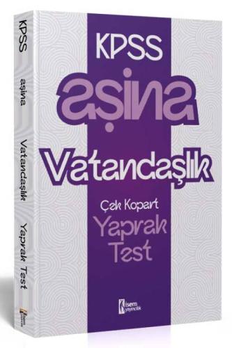 İsem Yayınları KPSS Vatandaşlık Aşina Yaprak Test Komisyon