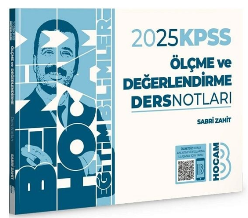 Benim Hocam Yayınları 2025 KPSS Eğitim Bilimleri Ölçme ve Değerlendirm