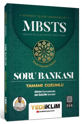 Yediiklim Yayınları MBSTS Soru Bankası Çözümlü M. Burhan Karakışla