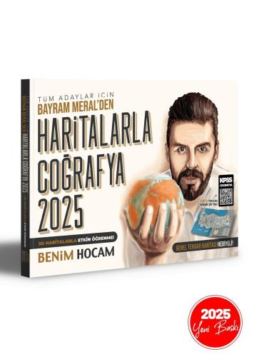 Benim Hocam Yayınları 2025 Tüm Adaylar İçin Haritalarla Coğrafya Bayra