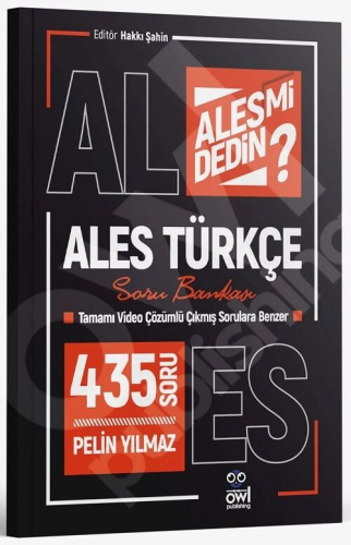 ALES Türkçe Soru Bankası Pelin Yılmaz