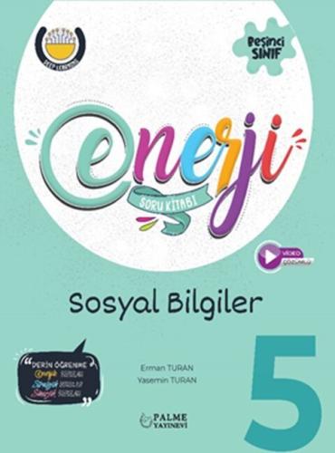 Palme Yayınları 5. Sınıf Sosyal Bilgiler Enerji Soru Kitabı Erman Tura