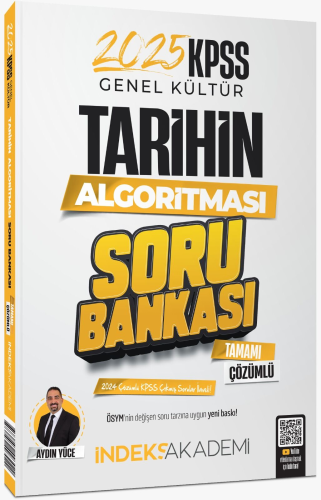 İndeks Akademi 2025 KPSS Tarihin Algoritması Soru Bankası Çözümlü Aydı