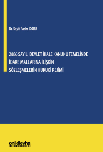 Hukuk İncelemeleri, - On İki Levha Yayınları - 2886 Sayılı Devlet İhal