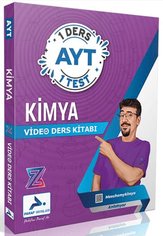 Paraf Yayınları Z Takım AYT Kimya Video Ders Kitabı Komisyon