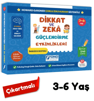 Dikkat ve Zeka Geliştirme Etkinlikleri Seti Kolektif