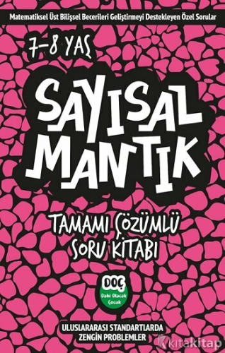 Sayısal Mantık Tamamı Çözümlü Soru Kitabı 7-8 Yaş Komisyon