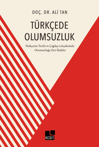 Türkçede Olumsuzluk Ali Tan