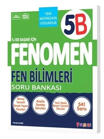 Fenomen Okul Yayınları 5. Sınıf Fen Bilimleri Fenomen Soru Bankası Nev