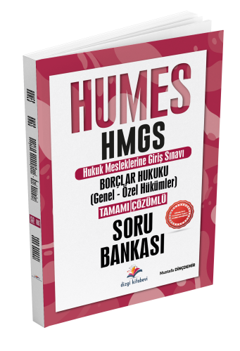 Dizgi Kitap Yayınları 2025 Humes HMGS Borçlar Hukuku Genel &amp; Özel 